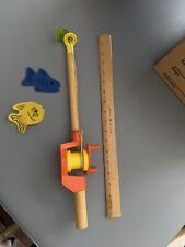 Vintage RARO -Laranja- "Playskool" Brinquedo Infantil Vara de Pesca comprar usado  Enviando para Brazil
