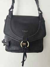 Radley black leather for sale  WOLVERHAMPTON