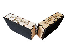 Cajon / Stomp-box vestível. Bateria manual estilo steampunk 'The Rhythmmic' comprar usado  Enviando para Brazil