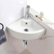 Corner mounted sink for sale  SALFORD