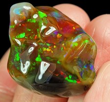 Usado, 51 ct amostra de pepita de opala preta polida africana faceta esculpida áspera YWB770 comprar usado Usado, 51 ct amostra de pepita de opala preta polida africana faceta esculpida áspera YWB770 comprar usado  Enviando para Brazil