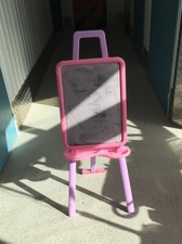 Pink blackboard whiteboard for sale  EDGWARE