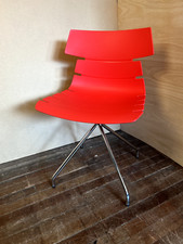 Red cafe chair for sale  LIVERSEDGE