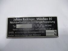 Johann rockinger ahk gebraucht kaufen Johann rockinger ahk gebraucht kaufen  Deutschland