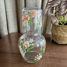 Handpainted carafe bedside for sale  MORECAMBE