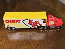 1991 Matchbox NFL Kansas City Chiefs caminhão semi trailer E comprar usado  Enviando para Brazil