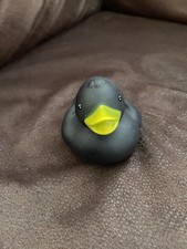 Black rubber duck for sale  LEYLAND