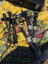 Set bagpipes wooden for sale  TONBRIDGE