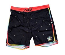 Shorts Hurley Masculino Tamanho 32 Preto Hurley x Matsumoto's Shave Ice Collab Board Short comprar usado  Enviando para Brazil