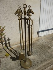 Bronze brass fireplace d'occasion  Expédié en Belgium