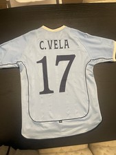 Camisa de futebol Celta Vigo 2005 - 2006 Casa Umbro S Carlos Vela México comprar usado Camisa de futebol Celta Vigo 2005 - 2006 Casa Umbro S Carlos Vela México comprar usado  Enviando para Brazil