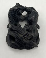 Netsuke poissons combattants d'occasion  Cergy-
