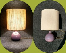 Lampe vintage ceramique d'occasion  Doué-la-Fontaine
