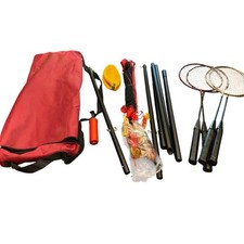 Kit combo de badminton e vôlei Parkside com transportadora, usado comprar usado  Enviando para Brazil