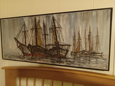 Vintage hand painted for sale  Ajo