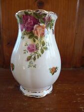 royal albert old country roses vase for sale  LLANFAIRPWLLGWYNGYLL