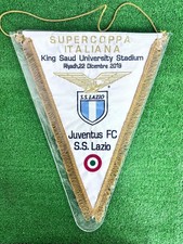 Gagliardetto juventus lazio usato  Roma