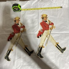 Dois recortes vintage de papelão Johnny Walker, usado comprar usado  Enviando para Brazil