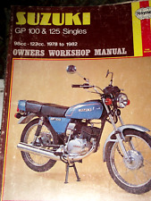 Suzuki gp100c gp125c for sale  ASHFORD