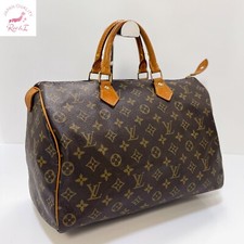 Usado, Bolsa de mão Louis Vuitton speedy 35 monograma lona M41524 LV autêntica B25042106 comprar usado  Enviando para Brazil
