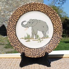 Assiette plate vintage d'occasion  Cerisy-la-Salle