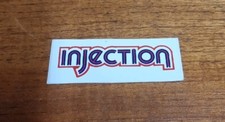 Vintage injection sticker for sale  LINCOLN