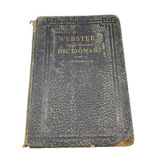Usado, Vintage WEBSTER Popular Illustrated Dictionary 1936 comprar usado  Enviando para Brazil
