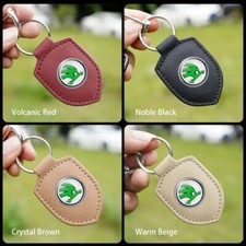 Skoda leather keyring for sale  LONDON