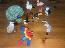 Plastic birds peacock for sale  CHESTERFIELD
