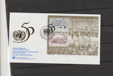 FDC-Block-50. Jahre UNO-1995--Postamt-New York-TOP comprar usado  Enviando para Brazil