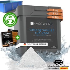Granulat chlorowy do basenu chlorowanie szokowe szybkie wanna z hydromasażem 1-5-10-kg pielęgnacja basenu na sprzedaż  Wysyłka do Poland