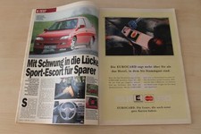 Auto Bild 20/1992 Ford Escort XR3i 16V mit 130PS im TEST auf 2 Seiten comprar usado  Enviando para Brazil