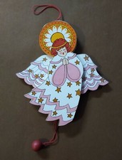Vintage wood angel for sale  Fairburn