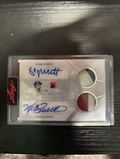 2022 Leaf George Brett/Mike Schmidt Pearl Paragon adesivo de assinaturas duplas/automático 1/2 comprar usado  Enviando para Brazil