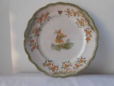 Antique moustiers plate. d'occasion  Expédié en Belgium
