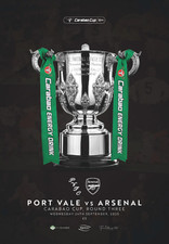 Port vale arsenal for sale  GLASGOW