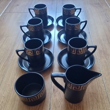 Portmeirion black gold for sale  MANCHESTER