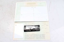 Typenschild papiere rahmen gebraucht kaufen  Trebbin