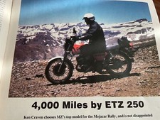 Etz250 trip period for sale  BRIGHTON