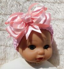Baby pink satin for sale  SWANLEY