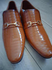 Mens casual patent for sale  LLANELLI