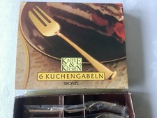 Kuchengabeln bronze riginal gebraucht kaufen  Eschershausen