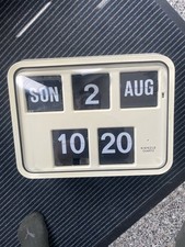 Vintage klappzahlen uhr gebraucht kaufen  Crailsheim