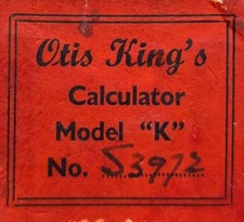 Otis king cylindrical for sale  SWANSEA