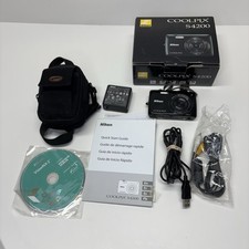 Usado, Câmera Digital Nikon Coolpix S4200 16.0MP Quase Perfeita Tela Sensível Ao Toque - Pacote TESTADO comprar usado  Enviando para Brazil