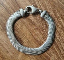 Schlangenkette armband flach gebraucht kaufen  Teterow
