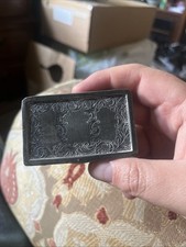 C19th pewter snuff for sale  PLYMOUTH