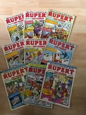 Rupert friends comics for sale  BEXLEYHEATH