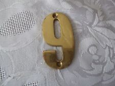 Brass door number for sale  SWINDON