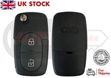Chaveiro Volkswagen Bora (1998-2005) 2 botões controle remoto flip, 1J0959753A, usado comprar usado  Enviando para Brazil